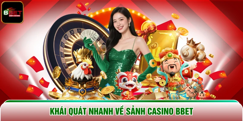 Khái quát nhanh về sảnh Casino BBET